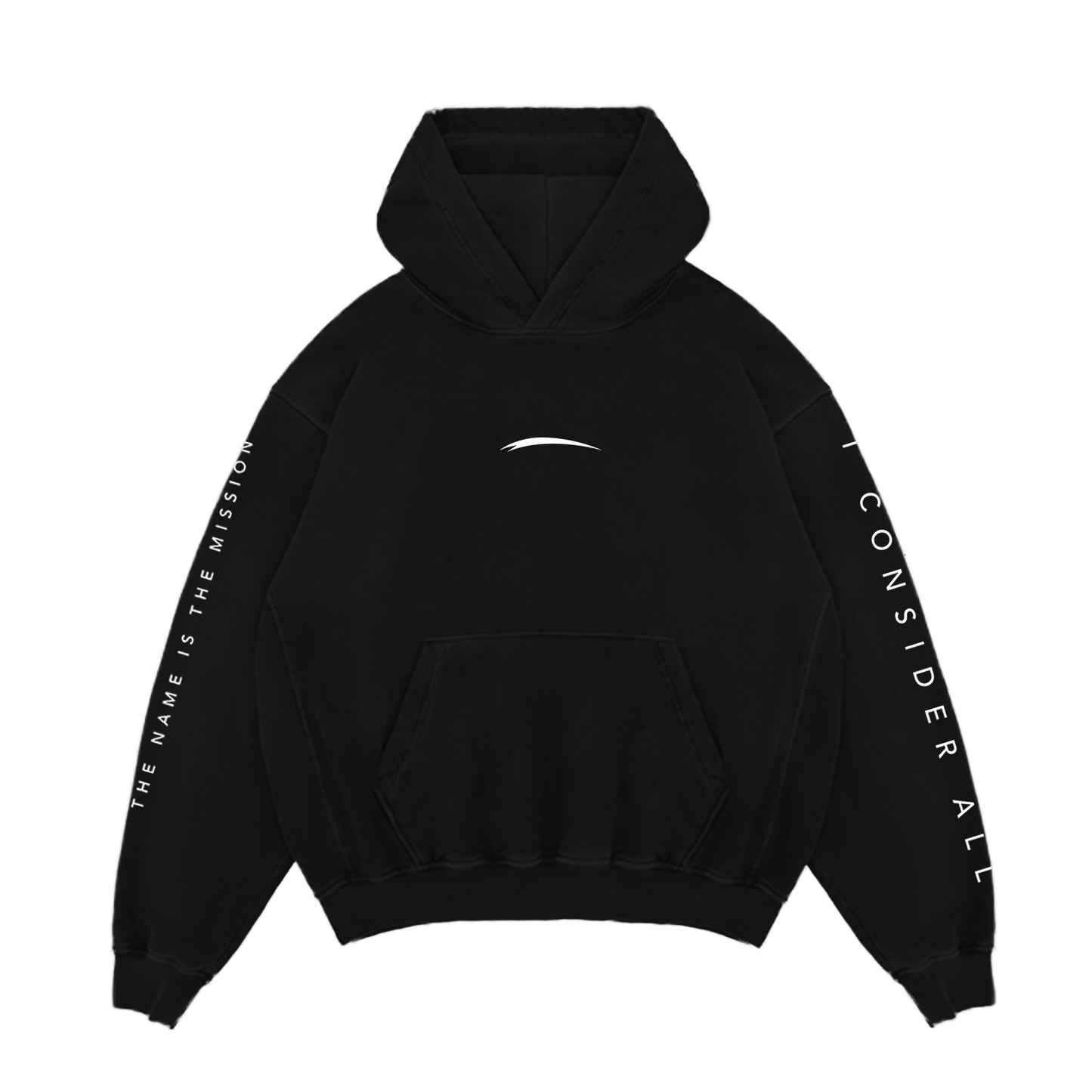 I CONSIDER ALL HOODIE - BLACK