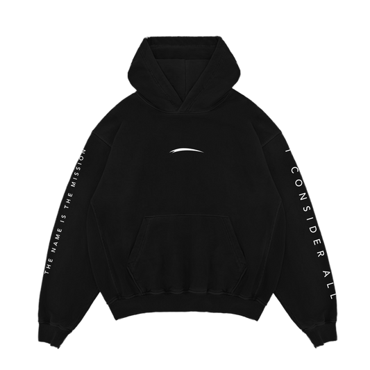 I CONSIDER ALL HOODIE - BLACK