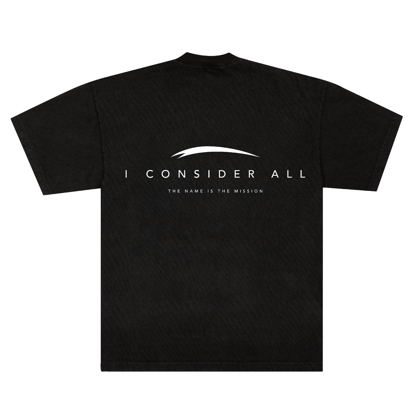 I CONSIDER ALL TSHIRT - BLACK