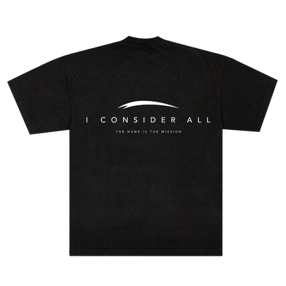 I CONSIDER ALL TSHIRT - BLACK