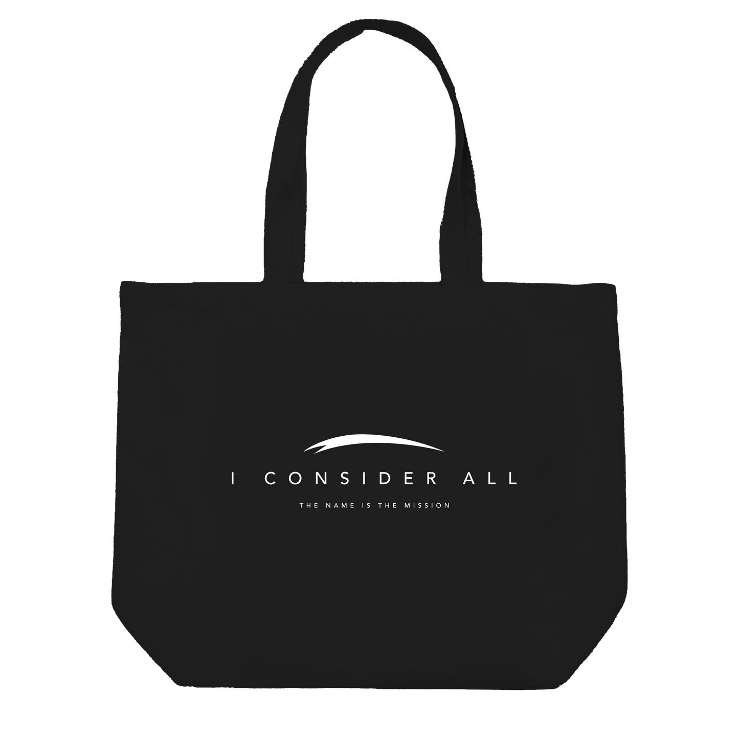 I CONSIDER ALL TOTE BAG - BLACK
